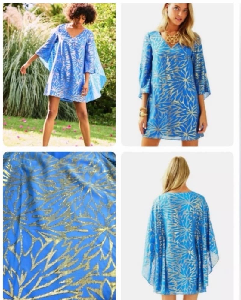 Lily Pulitzer Miri Silk Caftan Dress - Image 3