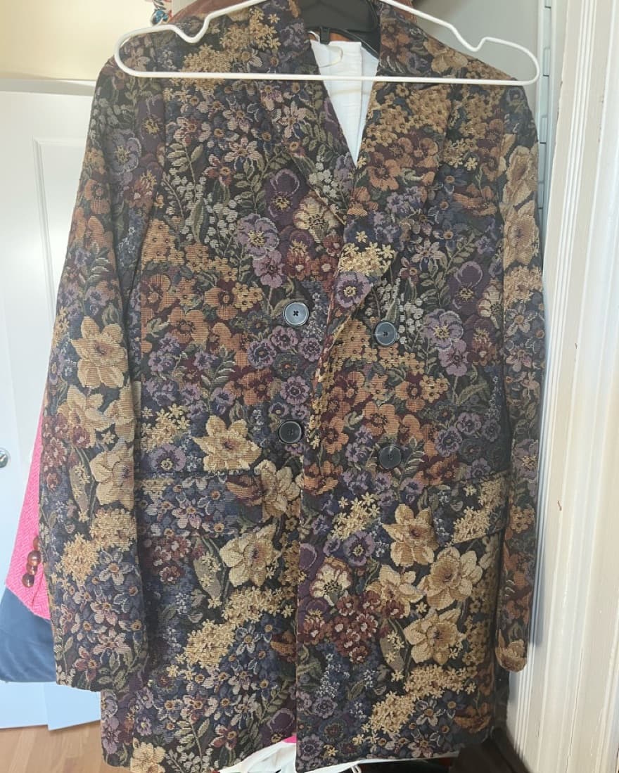 Sandro Alma Floral Jacquard Jacket - Image 4