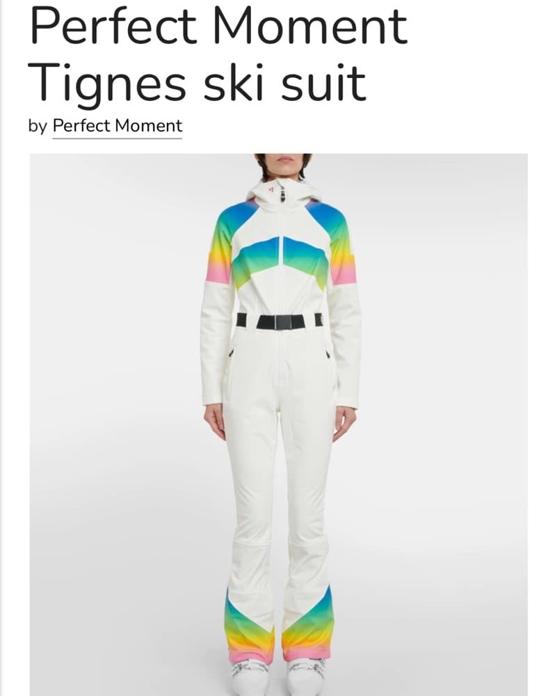 Perfect Moments Ski Suit - Image 1