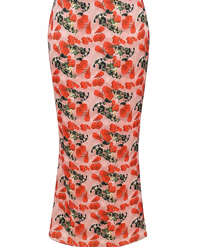 House Of CB - Valentines Day Midi Skirt - Image 3