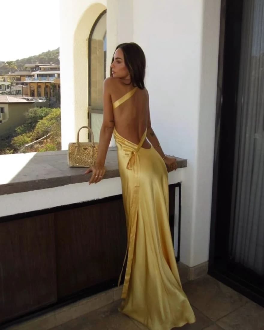 Arcina Ori Yellow Monique Dress - Image 2