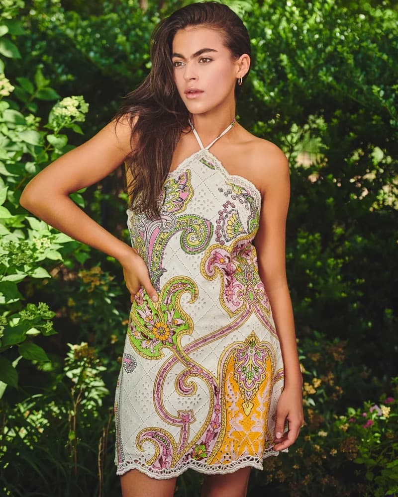 AGRA SCHIFFLY SHORT DRESS Hemant Nandita - Image 3
