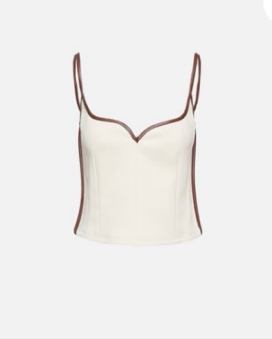 Paris Georgia Heart Singlet  - Image 1