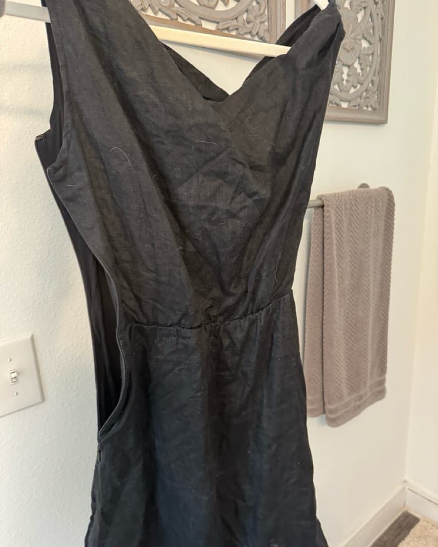 Dissh Linen Off The Shoulder Dress - Image 2