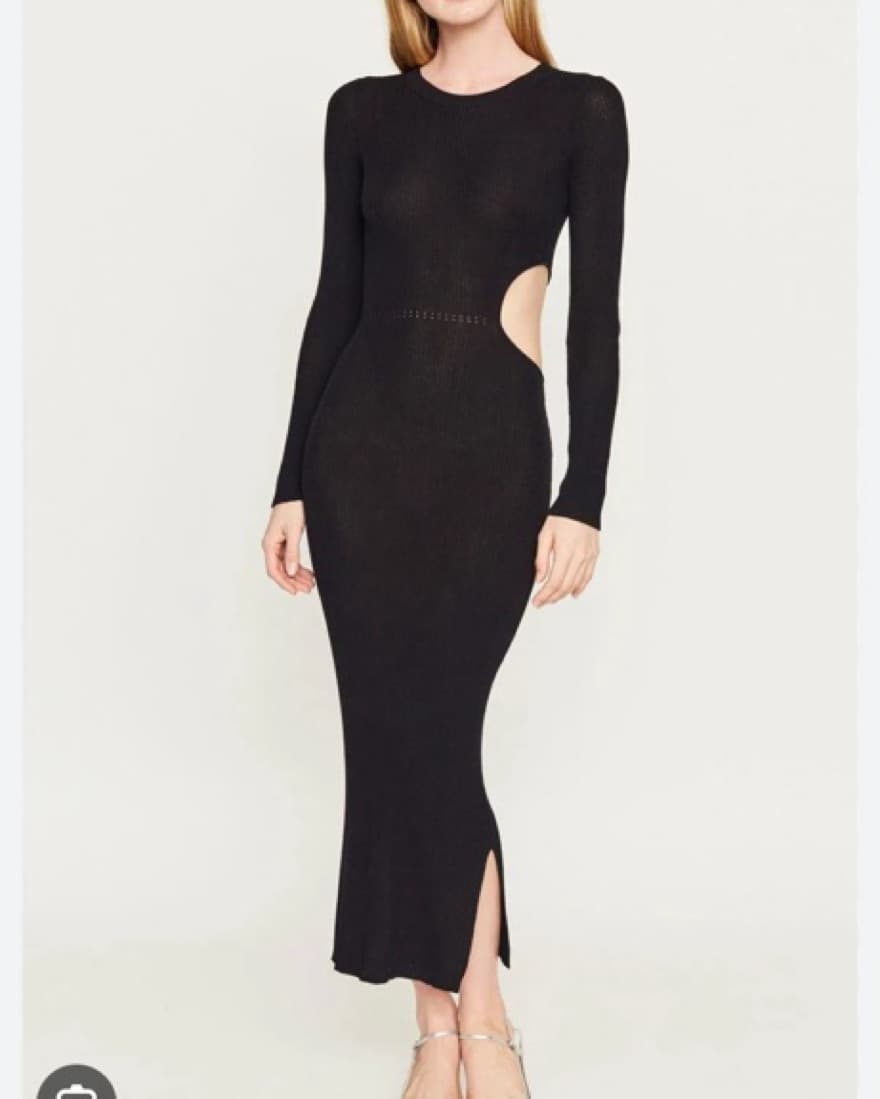 Sir the label marcelle long sleeve black - Image 2