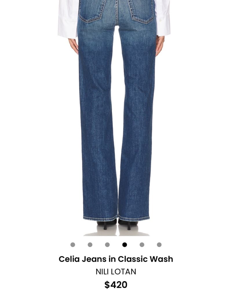 Nili Lotan Celia Jeans  - Image 3
