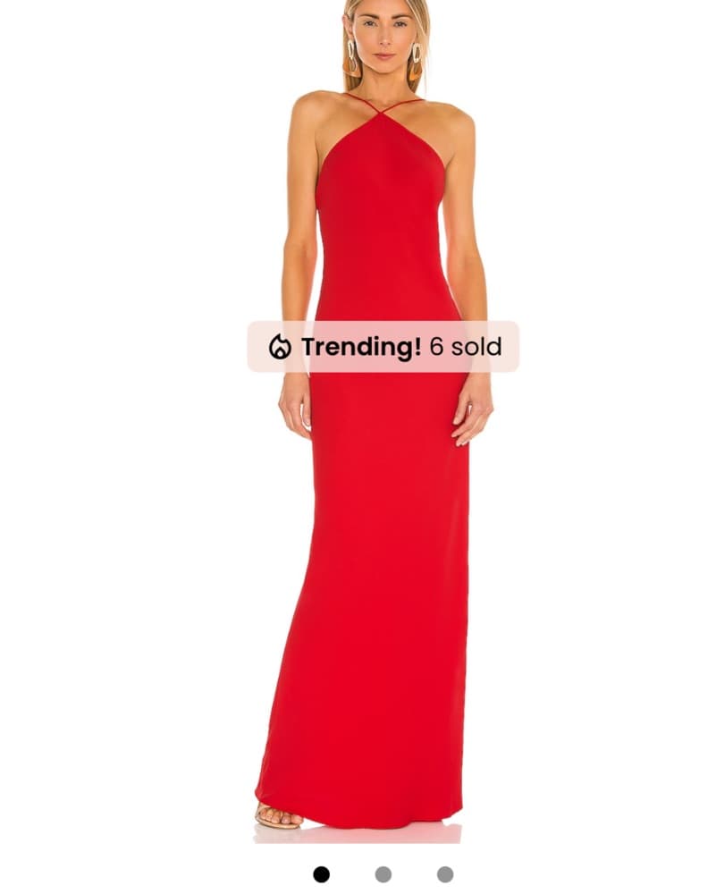 Amanda Uprichard High Neck Gown - Image 2