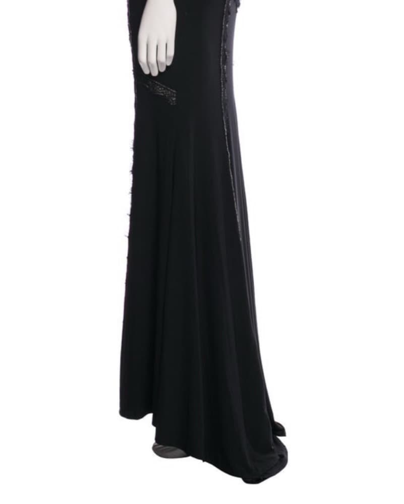 V Neck Long Dress - Image 4
