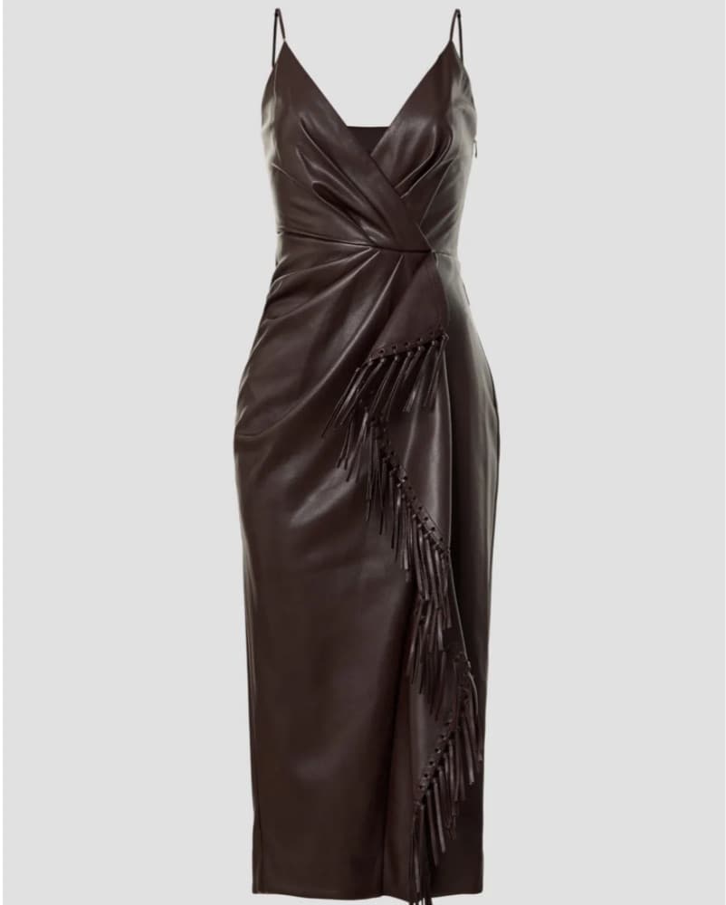 Simkhai- Carkee Fringe Dress - Image 6