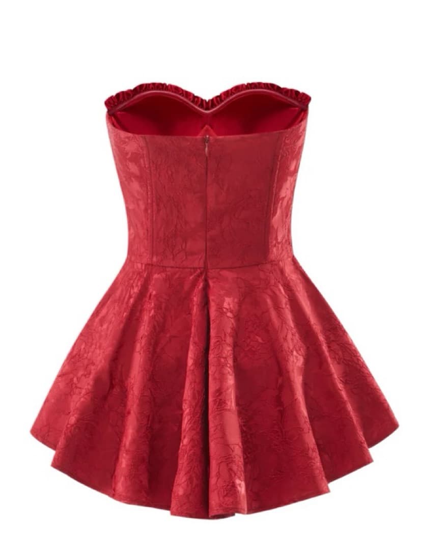 Nana Jacqueline Airina Dress (Red) - Image 3