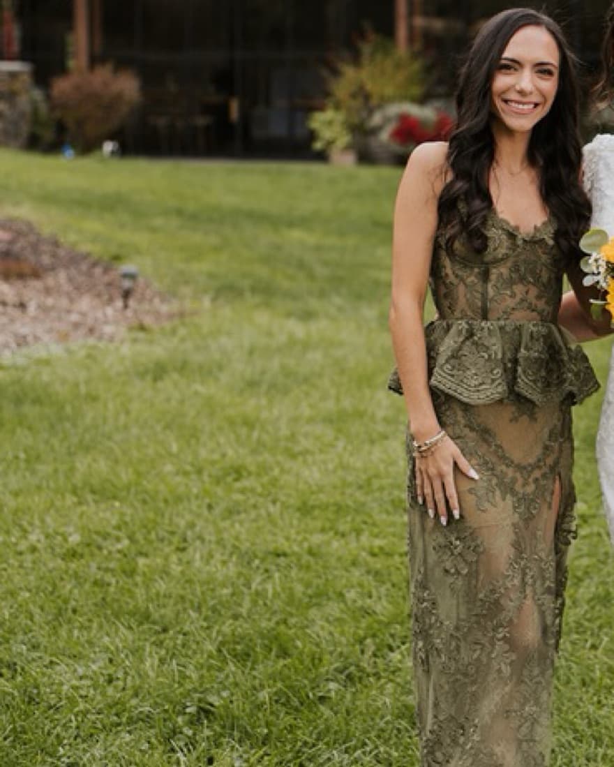 Sage Green V. Chapman Dress - Image 1