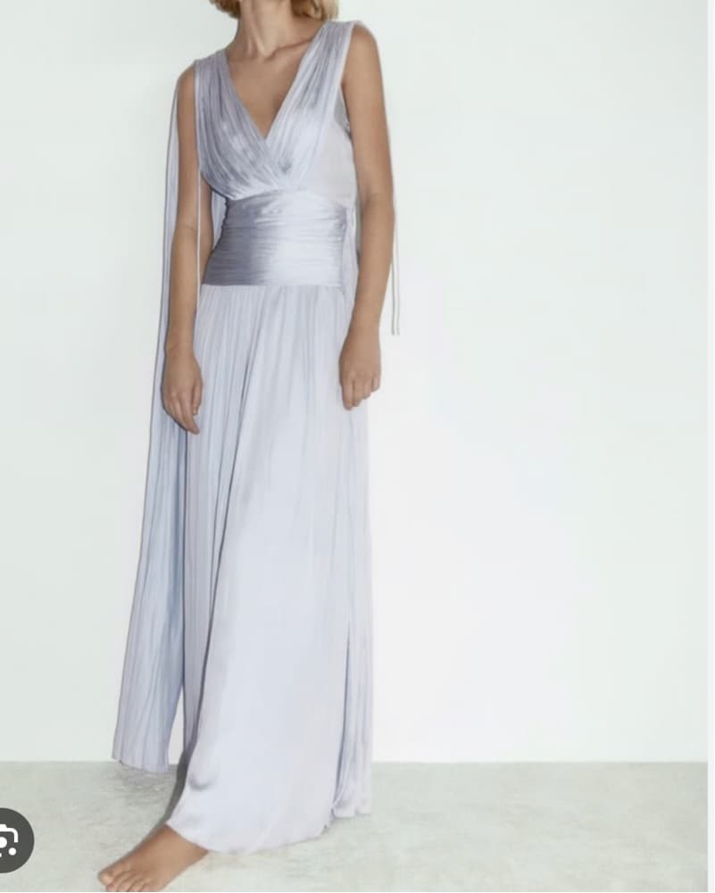 Zara Draped Dress - Image 3