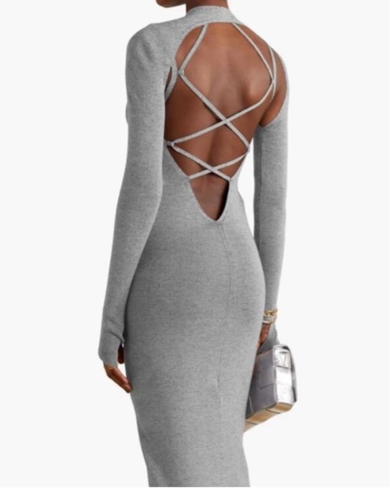 DionLee Knit Cutout Dress - Image 2