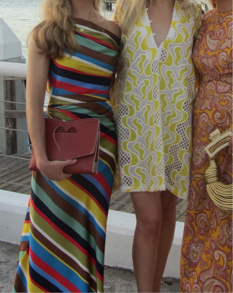 Staud Silk Multicolor Phare Dress - Image 4