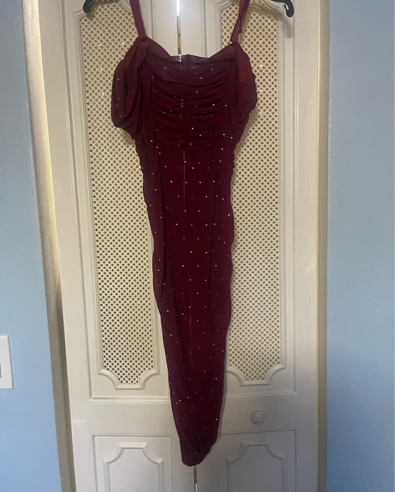 Sheer Cocktail Dress - Image 3