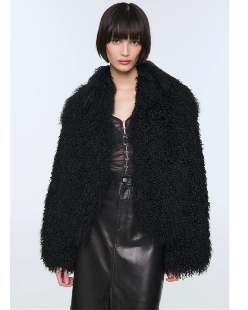 DUCIE Mongolian Fur Coat - Image 1