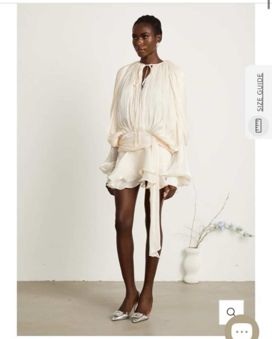 Ruffle Wrap Dress - Image 2