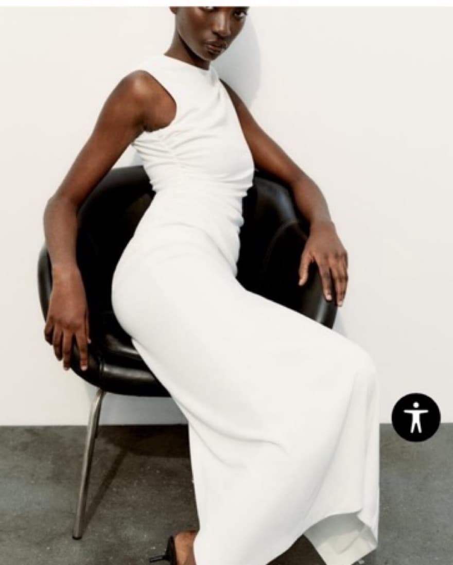 Draped midi dress  - Image 4
