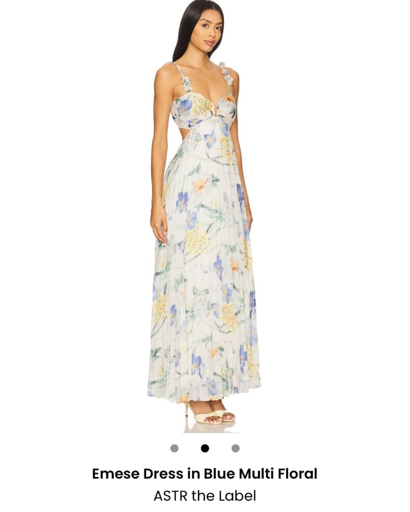 Emese Floral Maxi Dress by ASTR - Image 2