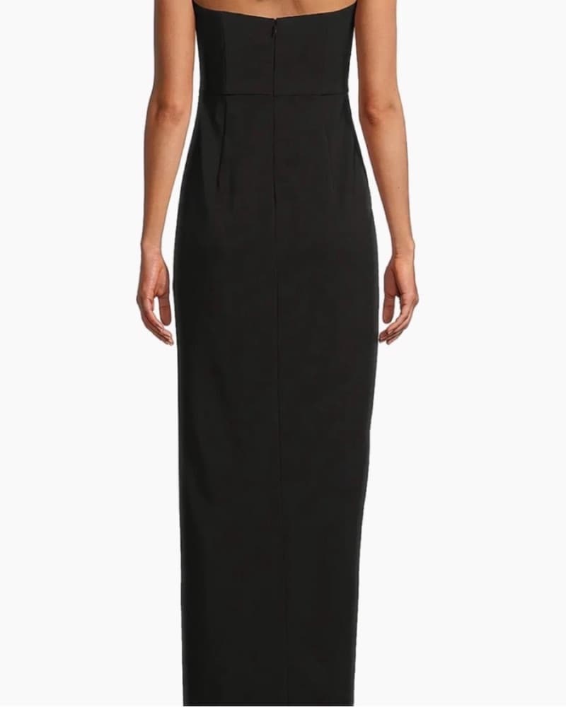 Liv Foster Black Maxi Dress - Image 2