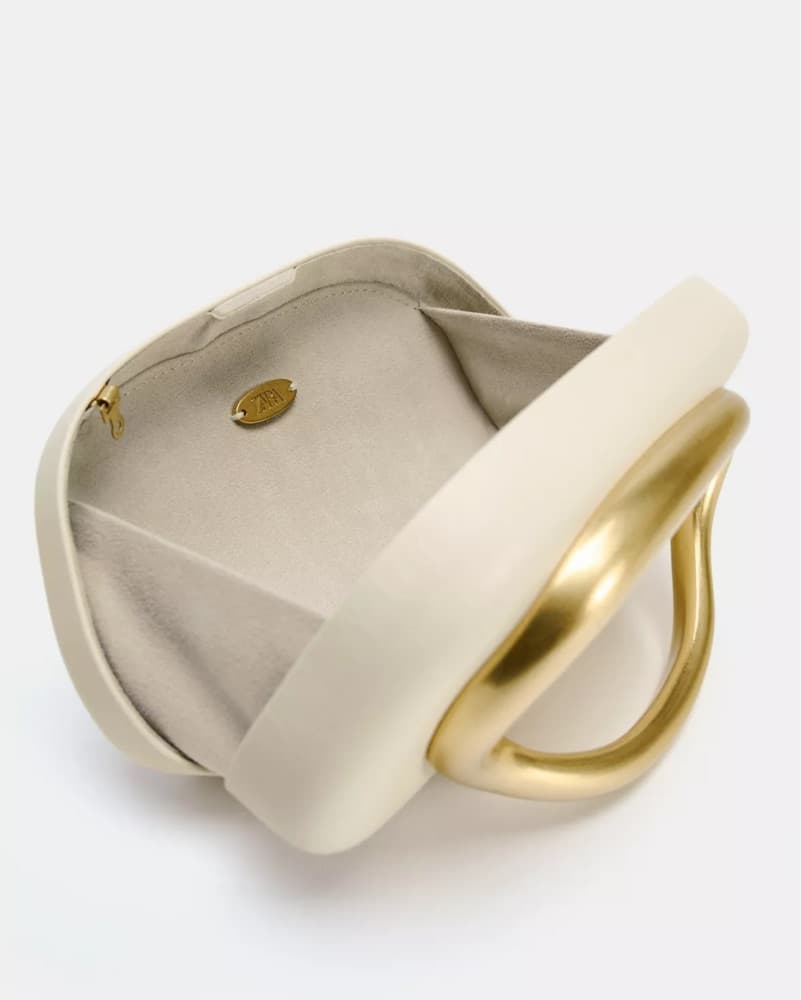 Gold Clasp Box Bag - Image 2