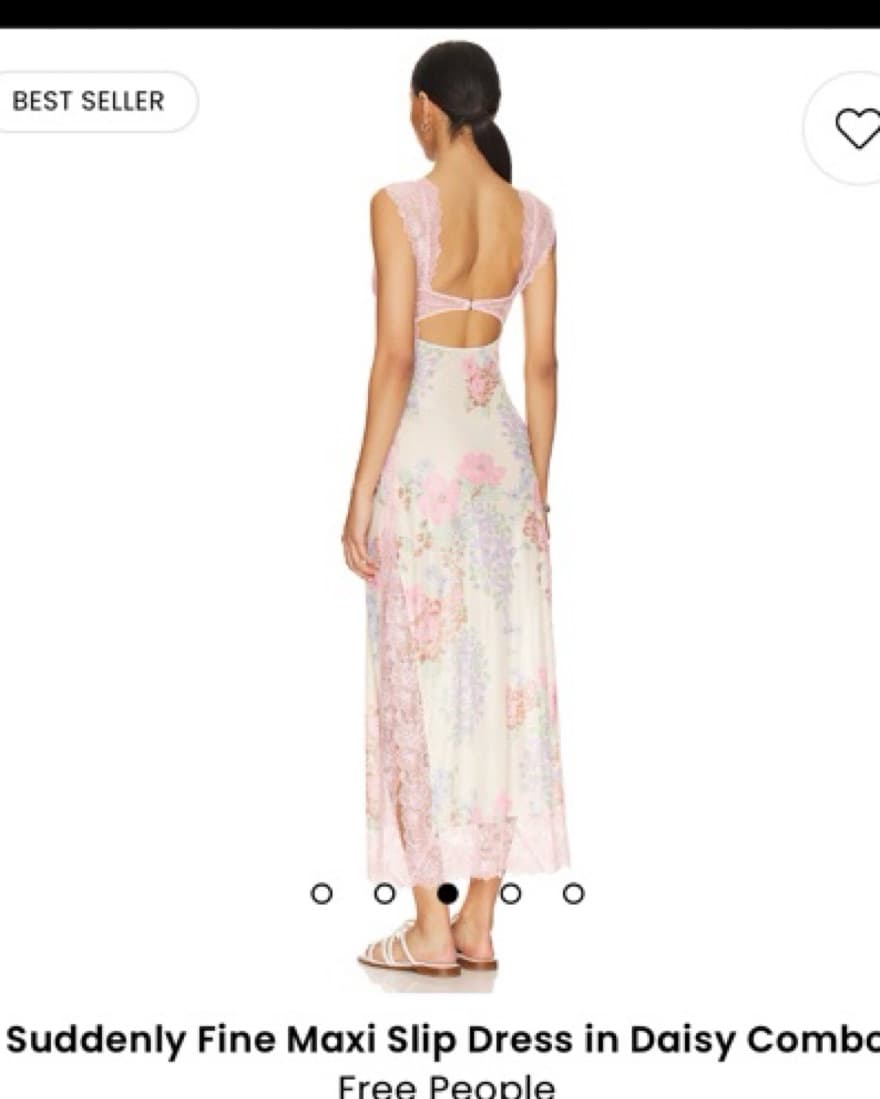 Viral free people slip dress - Image 2