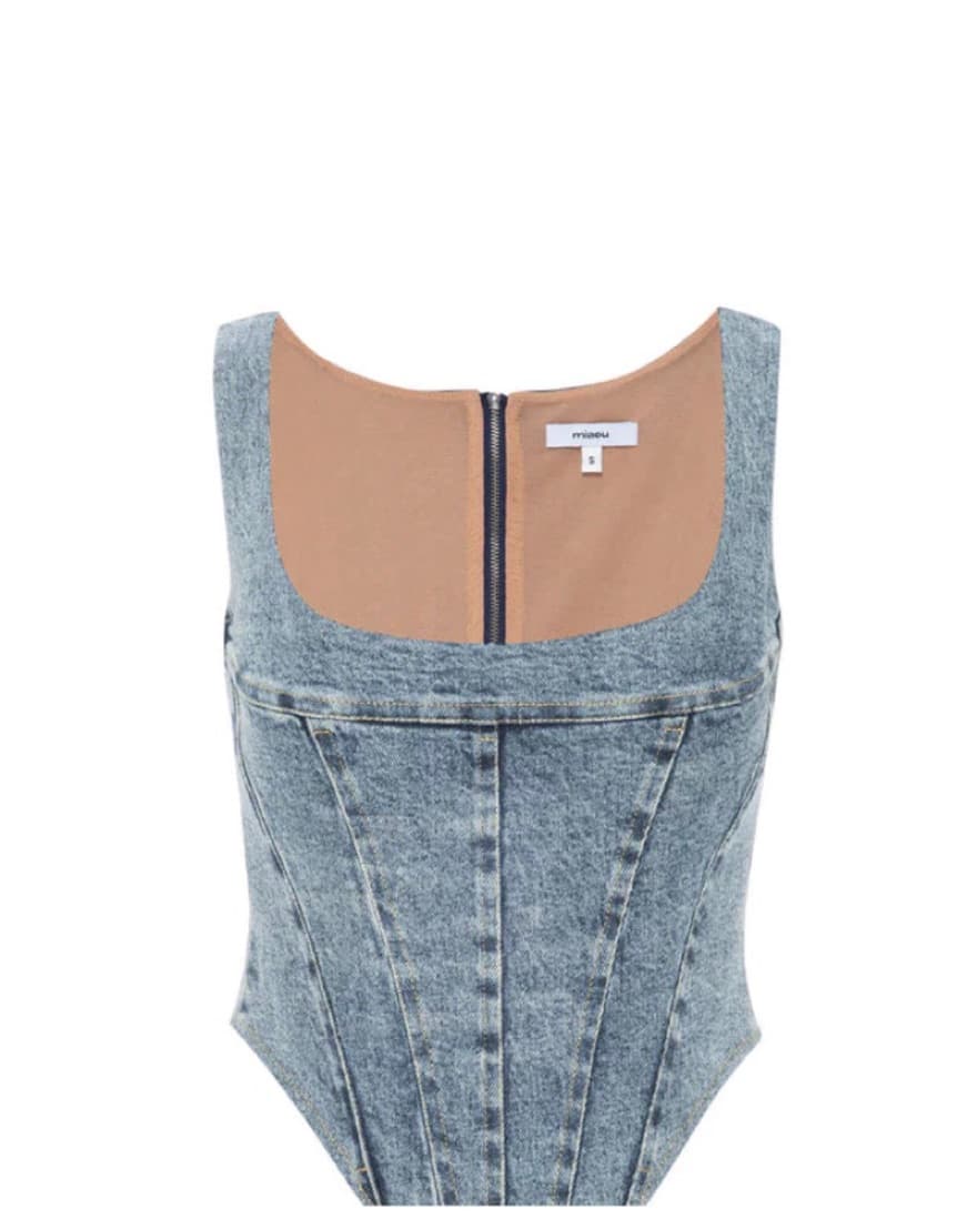 Miaou Denim Corset  - Image 2