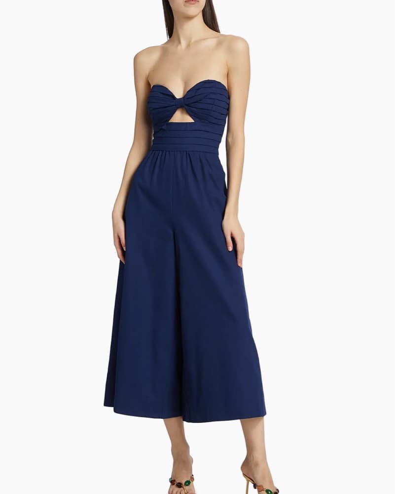 Amur Lulee Bow Bodice Jumpsuit - Image 1