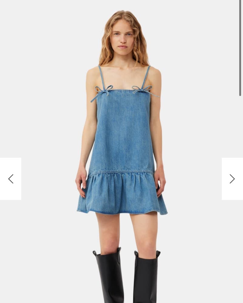 Ganni Denim Dress - Image 1