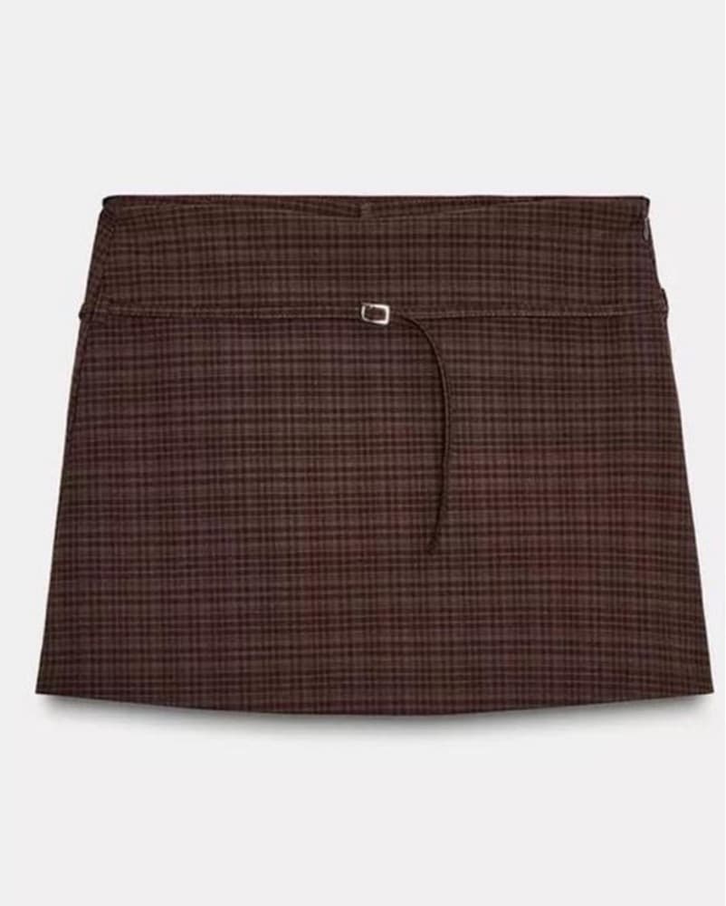 Belted Mini Skirt - Image 2