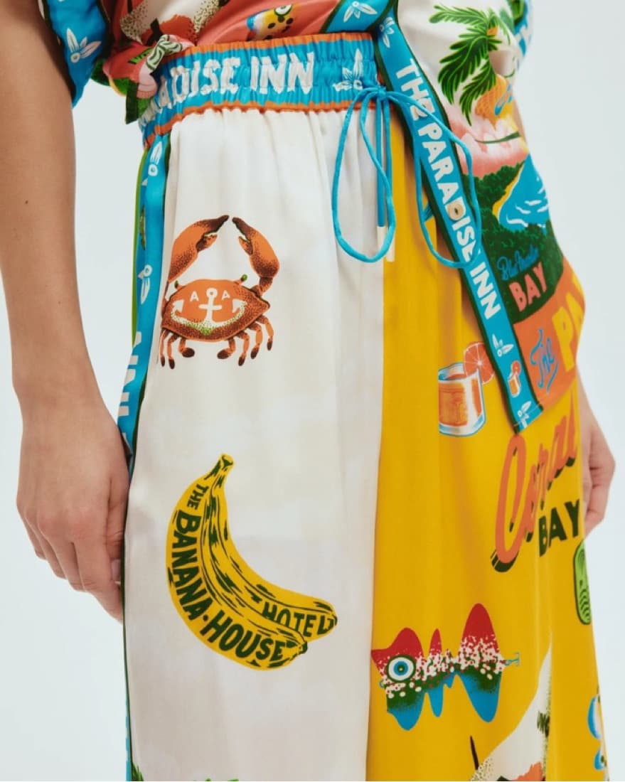 Alemais Paradiso Silk Pant - Image 4