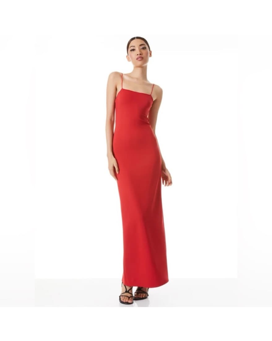 Alice + Olivia Nelle Maxi Cut Out Dress - Image 1