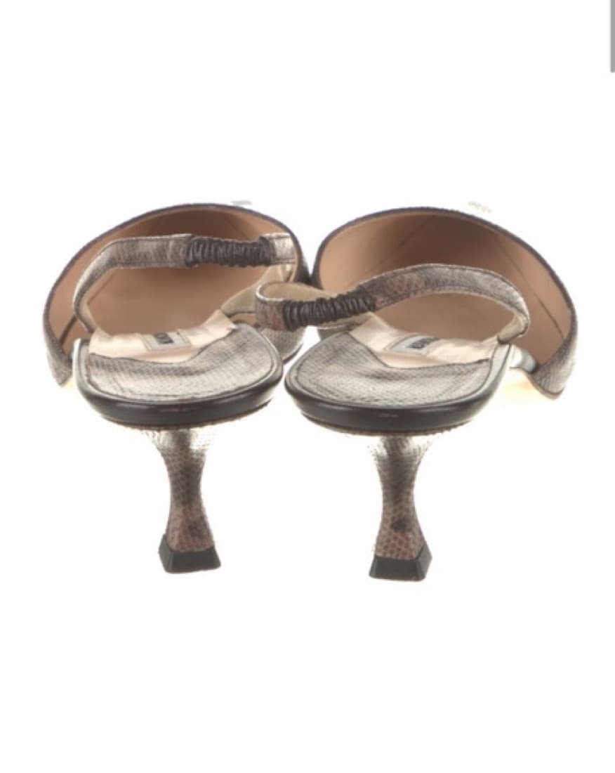 Manolo Blahnik Slingbacks - Image 3