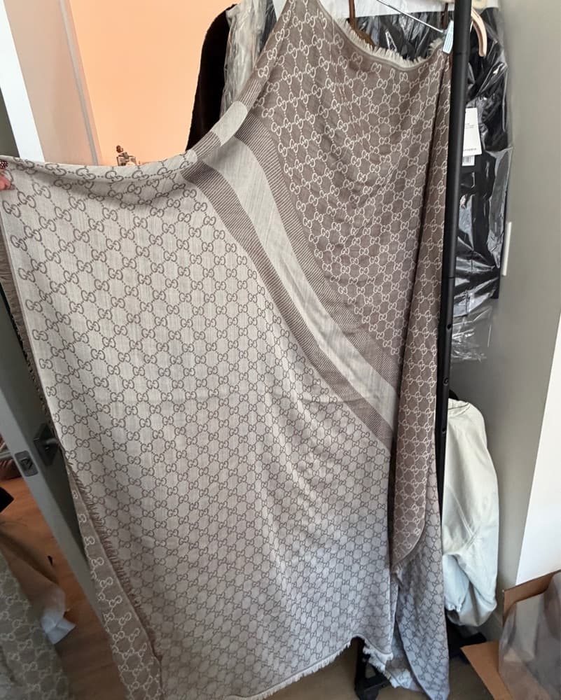Gucci Wool Scarf / Shawl / Wrap / Cover - Image 1
