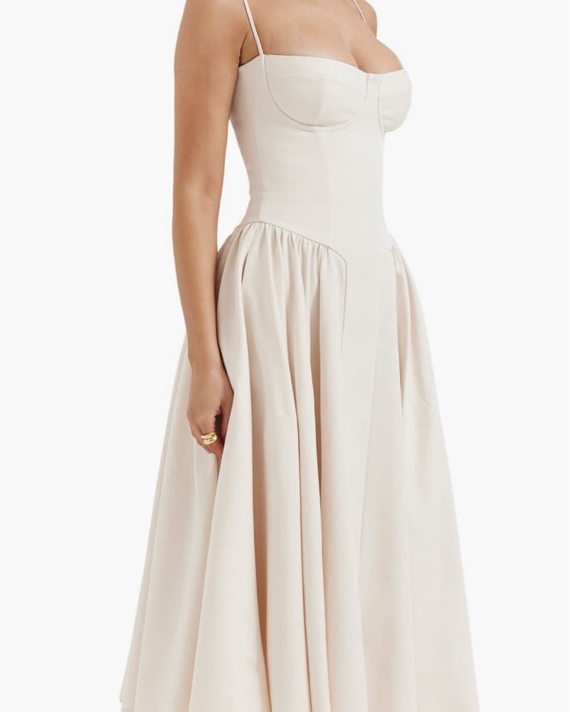 Samaria Vintage Cream Corest Sundress  - Image 2
