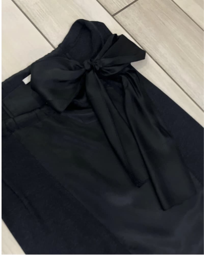 Black Vintage Prada dress - Image 4