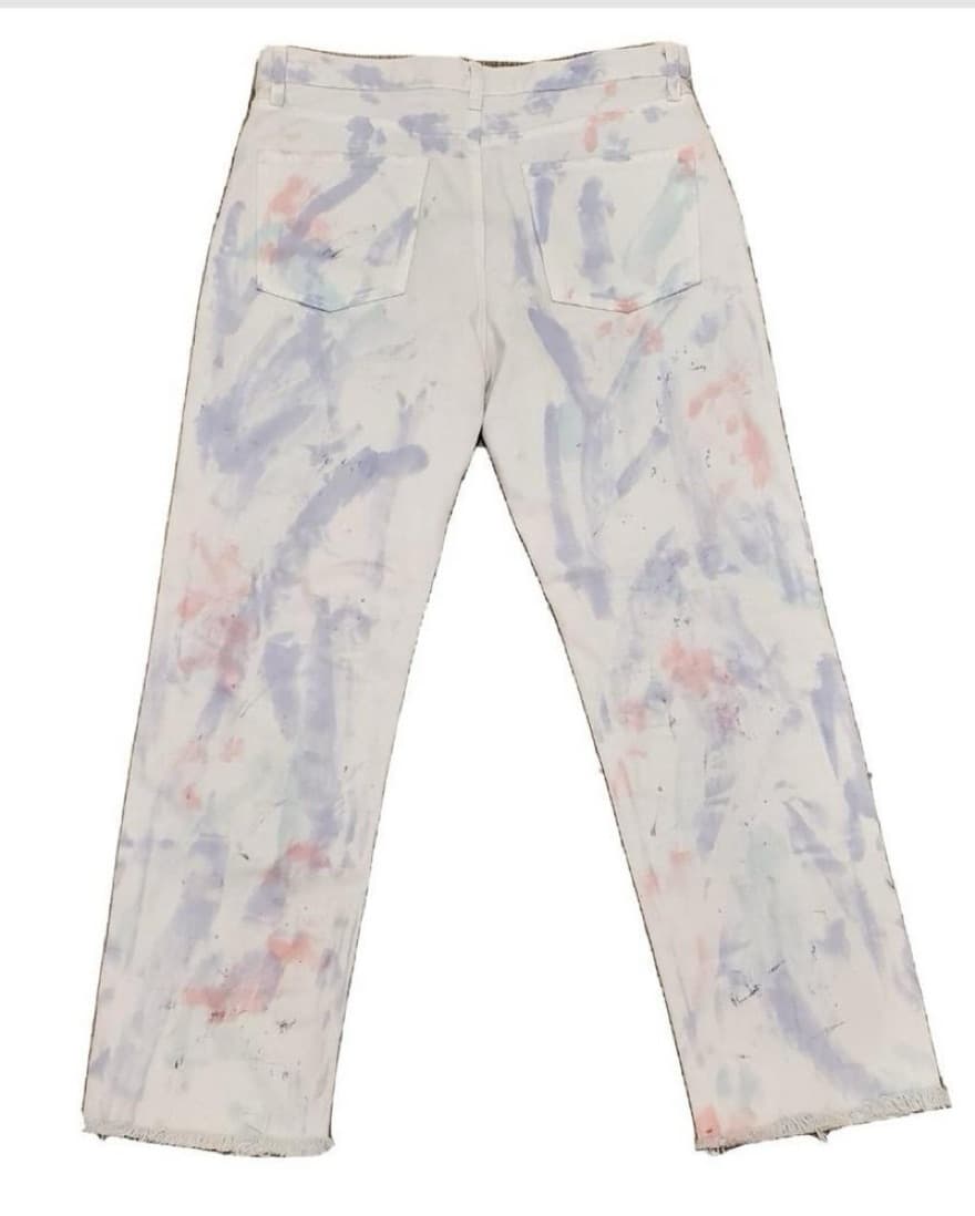 Painted Distressed Jeans  - Image 2