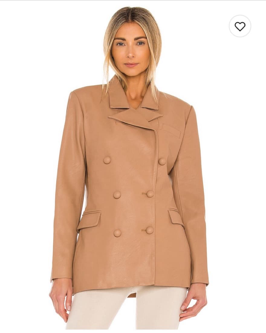 BLANKNYC Vegan Leather Blazer  - Image 2