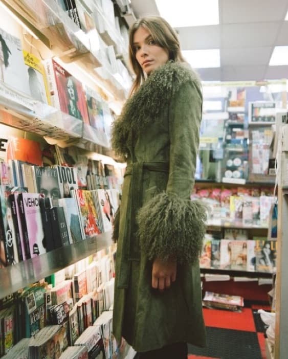 Charlotte Simone Green Penny Coat - Image 1