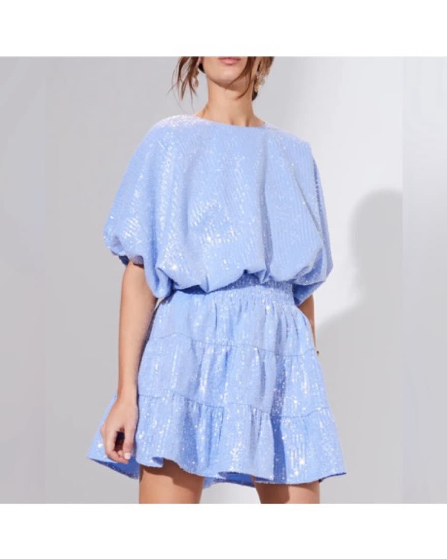 Blue Sequin Set  - Image 4