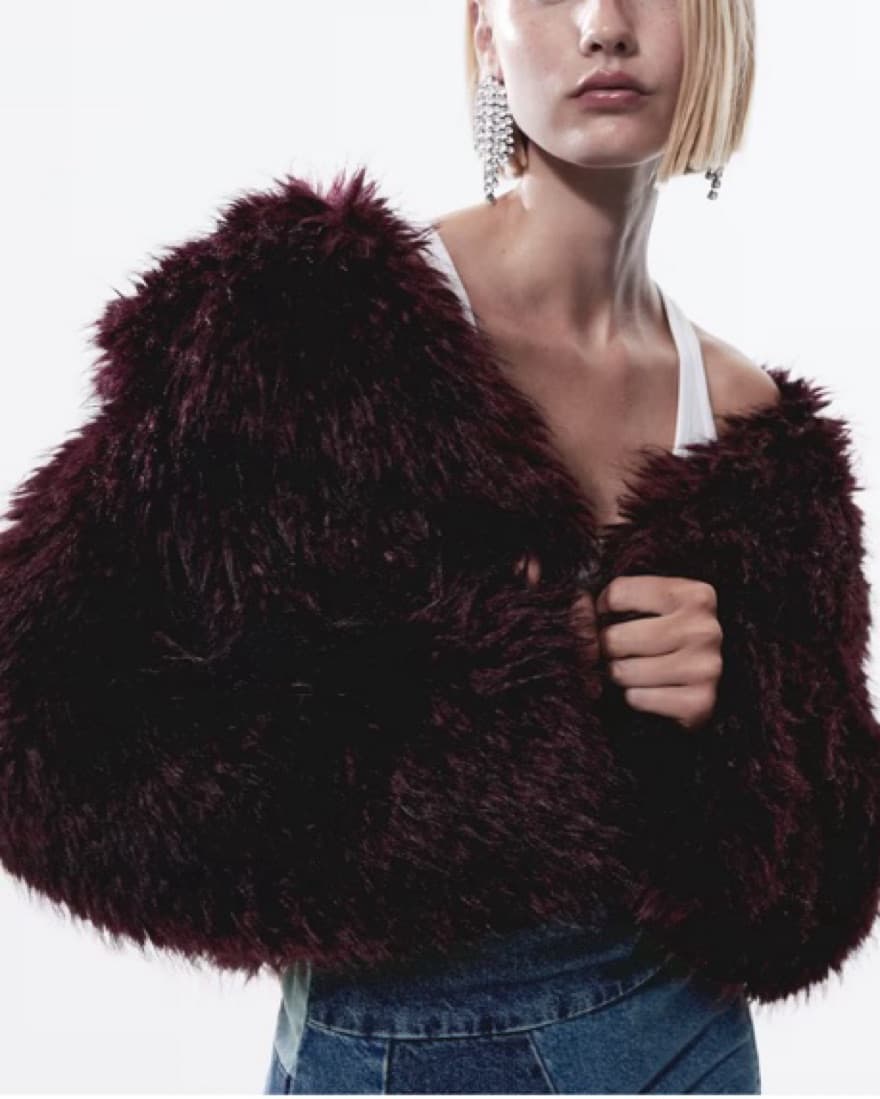 MANGO FUR COAT - Image 3