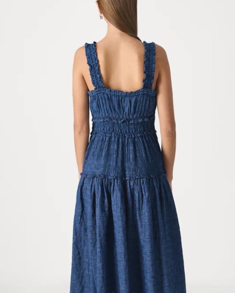 Gap x DOEN denim maxi dress - Image 4