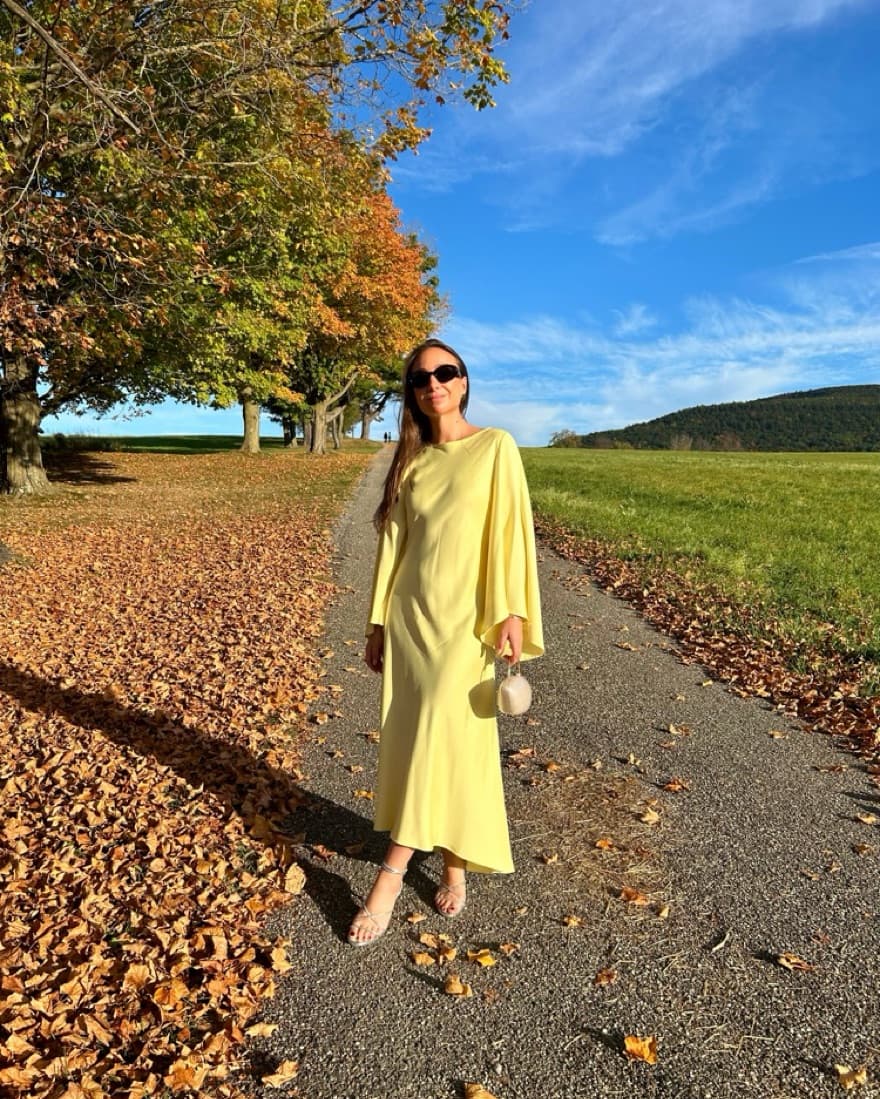 Mango Chic Yellow Maxi Dress - Image 5