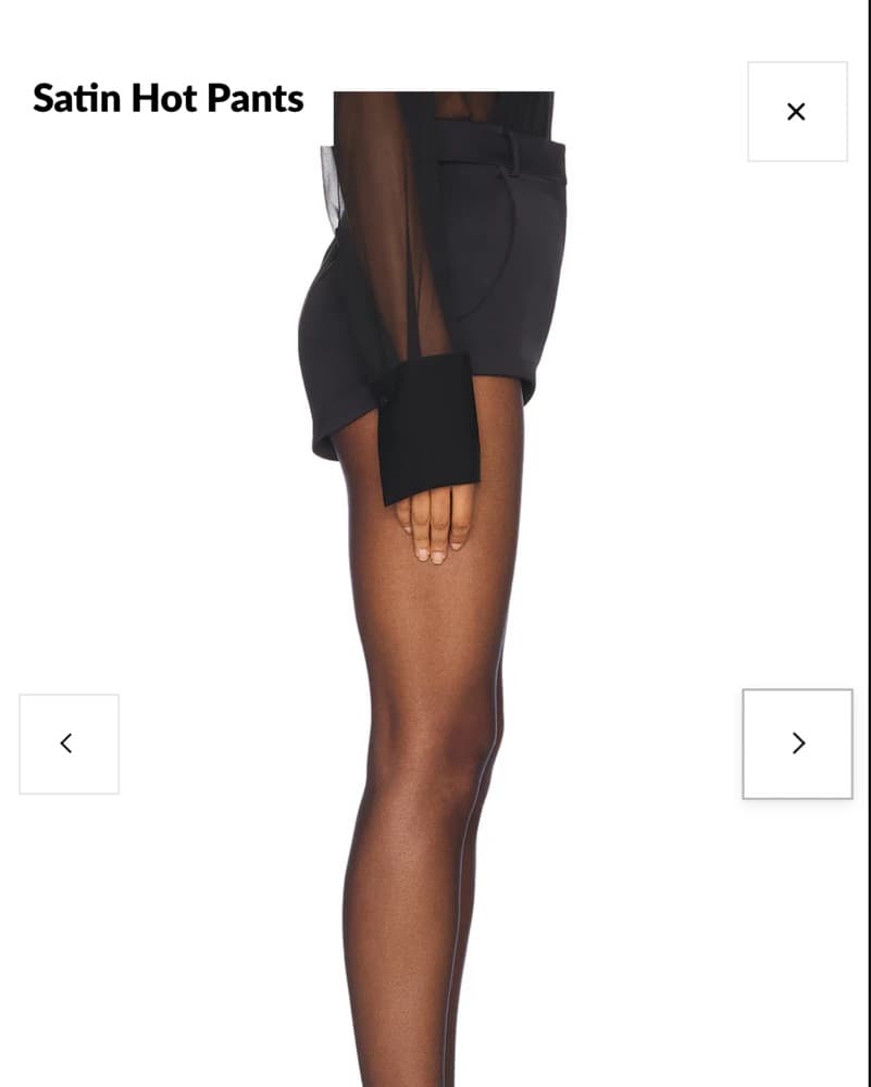 sans faff Satin hot pants BRAND New  - Image 2