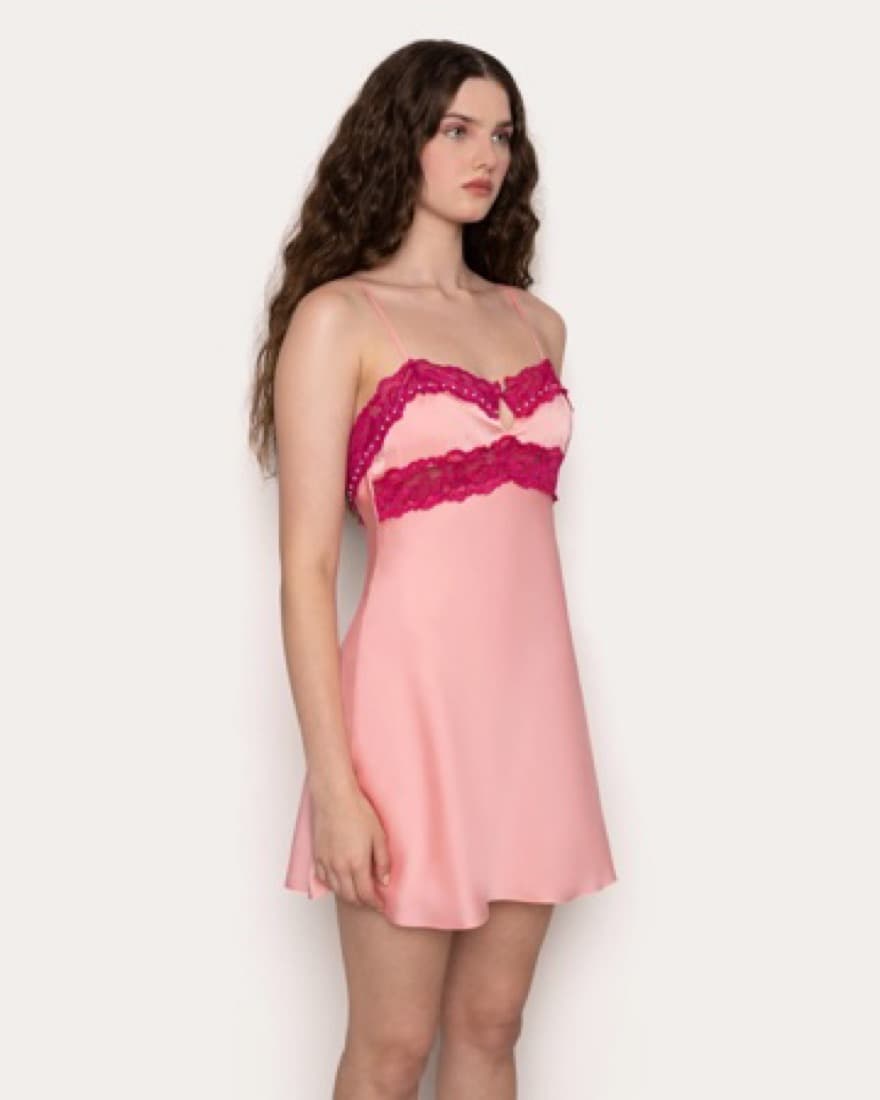 Guizio Babydoll Slip Dress  - Image 3