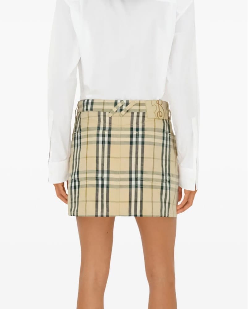 Burberry Denim Miniskirt - Image 1