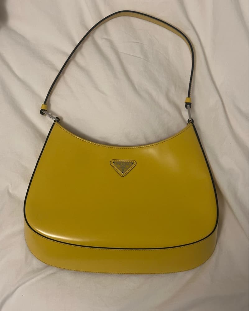 Prada Cleo Bag in Yellow - Image 2