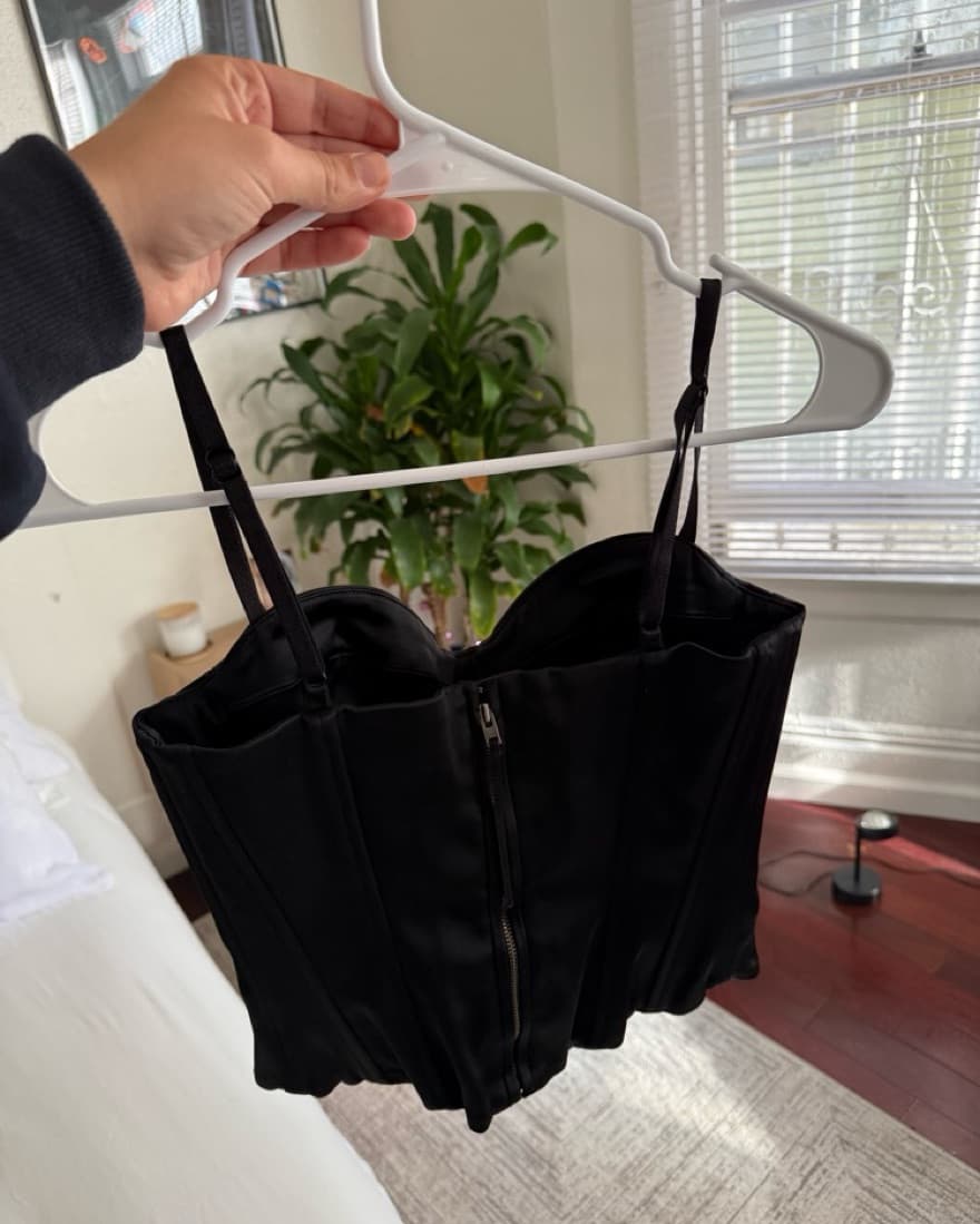 Black Ten Aritzia Bustier Corset - Image 2