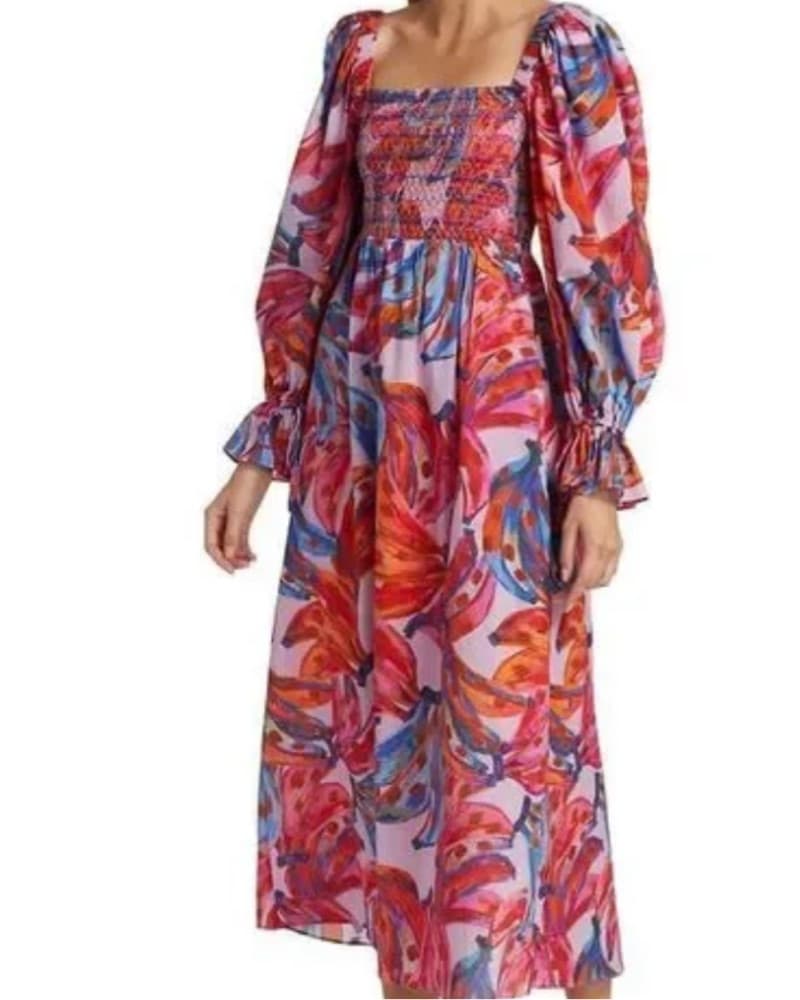 Farm Rio Tropical Pattern Dress  - Image 1