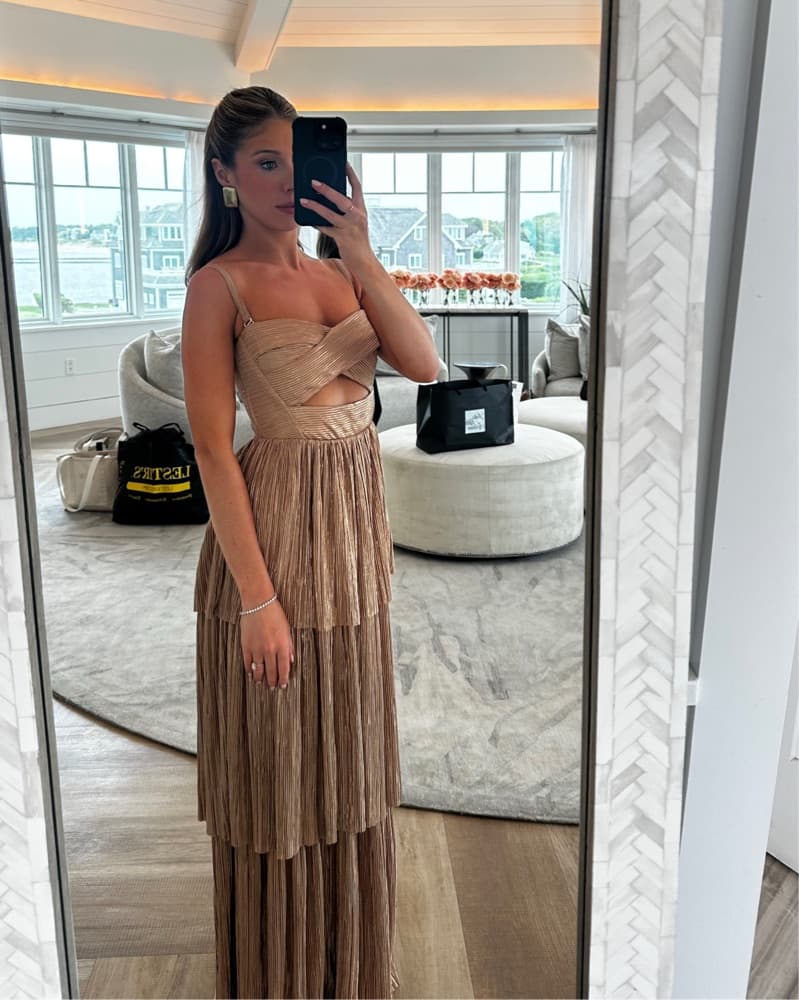 Kyra Dress In pecan - Image 2